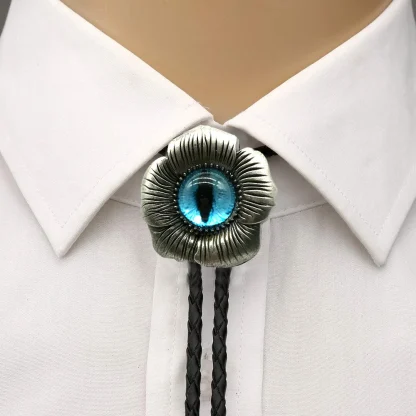 Creative Eye Pendant Bolo Tie