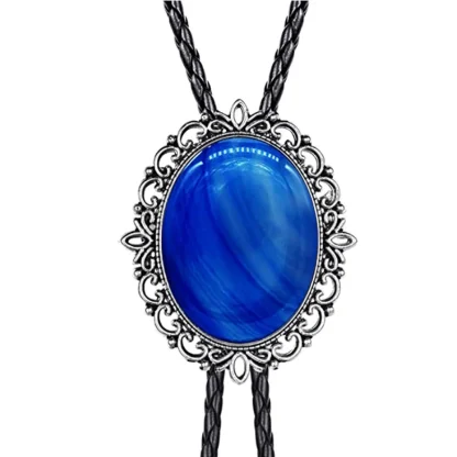 Luxury Braided Cord Bolo Tie - Image 4
