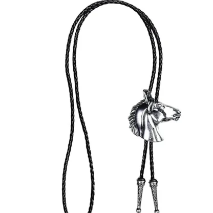 Horse Head Shape Bolo Tie - Image 7