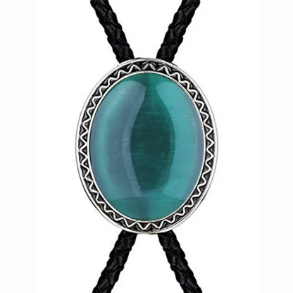 Scorpion Silhoutte Oval Bolo Tie - Image 5