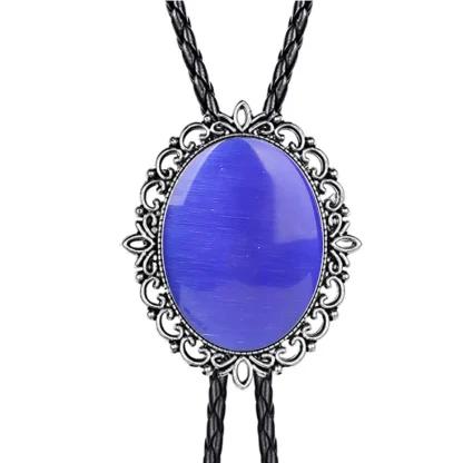 Luxury Braided Cord Bolo Tie - Image 3