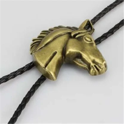 Horse Head Shape Bolo Tie - Image 3