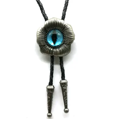 Creative Eye Pendant Bolo Tie - Image 4