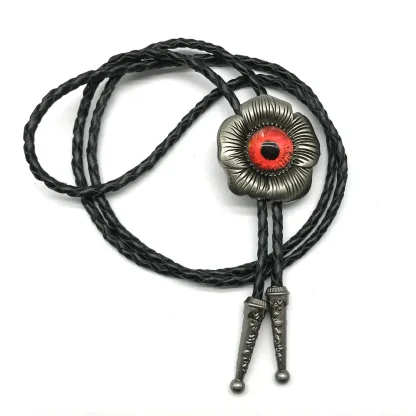 Creative Eye Pendant Bolo Tie - Image 3