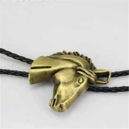 Horse Head Shape Bolo Tie - Image 4