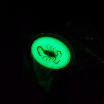 Scorpion Silhoutte Oval Bolo Tie - Image 7