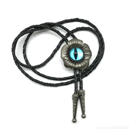 Creative Eye Pendant Bolo Tie - Image 5