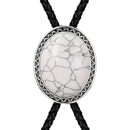 Scorpion Silhoutte Oval Bolo Tie - Image 6