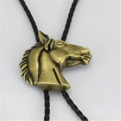 Horse Head Shape Bolo Tie - Image 5