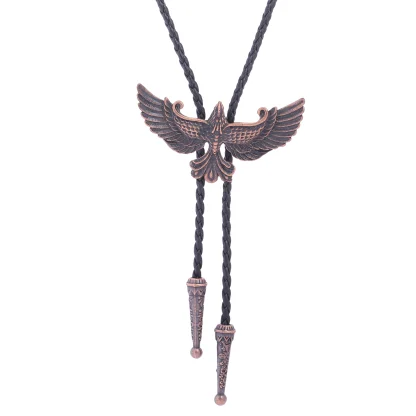 Big Winged Eagle Bolo Tie - Image 3