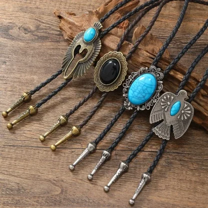 Vintage-style Elegant Bolo Tie - Image 6