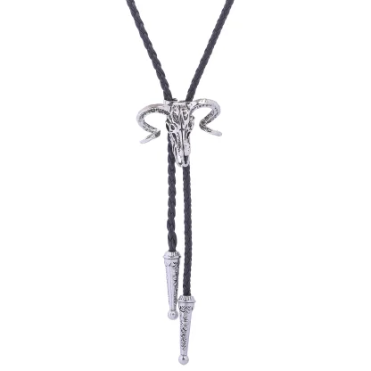 Creative Bull Skill Bolo Tie - Image 2