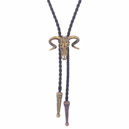 Creative Bull Skill Bolo Tie