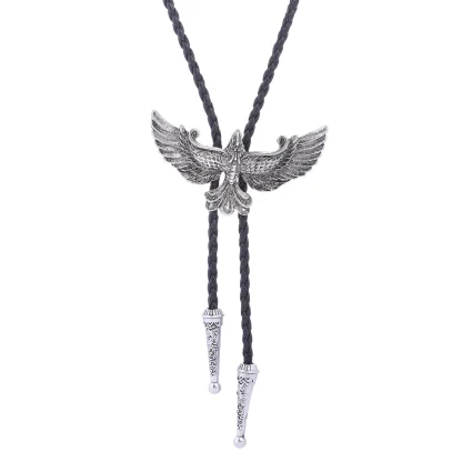 Big Winged Eagle Bolo Tie - Image 4