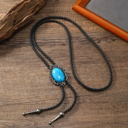 Vintage-style Elegant Bolo Tie - Image 3