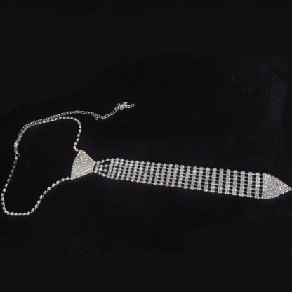 Luxury Bling Chain Bolo Tie - Image 3