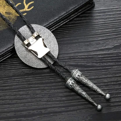Retro Cross Decor Bolo Tie - Image 5