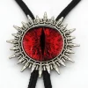Spiky Trim Eye Pendant Bolo Tie - Image 3