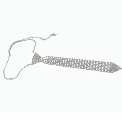 Luxury Bling Chain Bolo Tie - Image 6