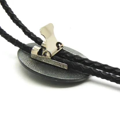 Round Ranger Star Bolo Tie - Image 6