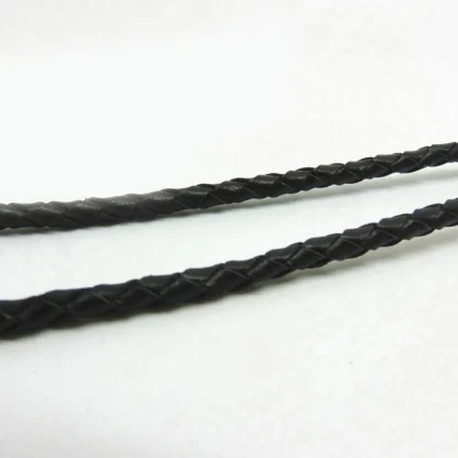 Embossed Snake Oval Bolo Tie - Image 6