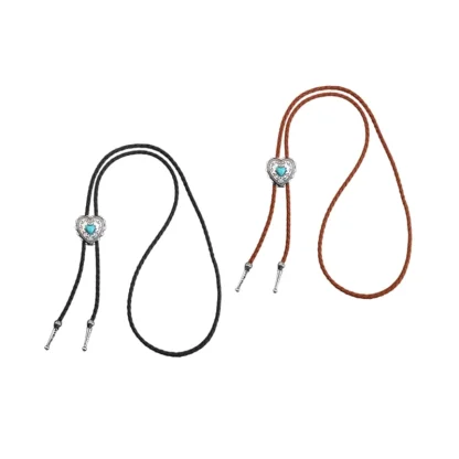 Heart Shaped Bolo Tie - Image 5