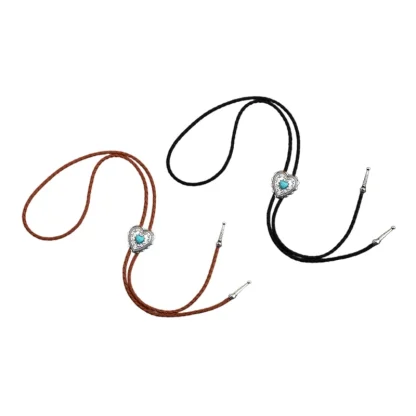 Heart Shaped Bolo Tie - Image 6