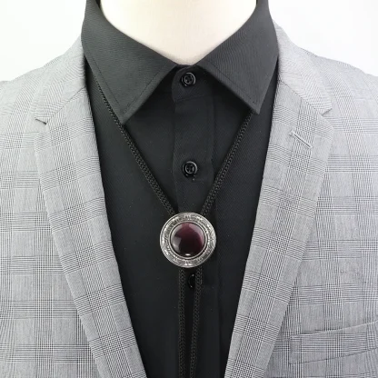 Western Elegant Retro Bolo Tie - Image 2