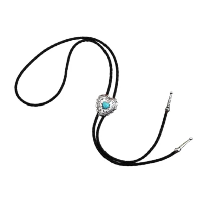 Heart Shaped Bolo Tie - Image 4
