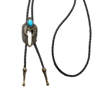 Dark Oval Shaped Bolo Tie - Image 6