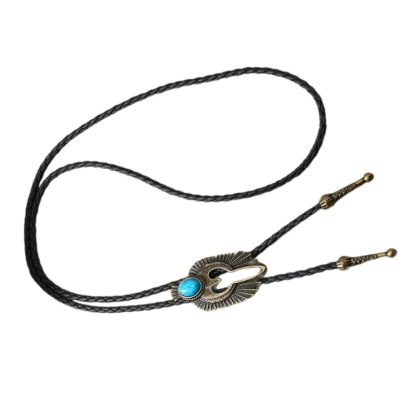Dark Oval Shaped Bolo Tie - Image 7