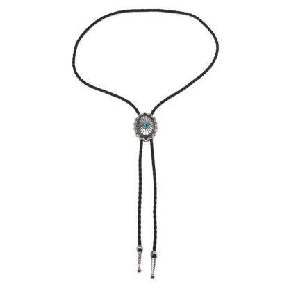 Carved Vintage-style Bolo Tie - Image 6