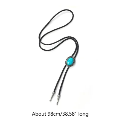 Turquoise Colored Bolo Tiea - Image 9
