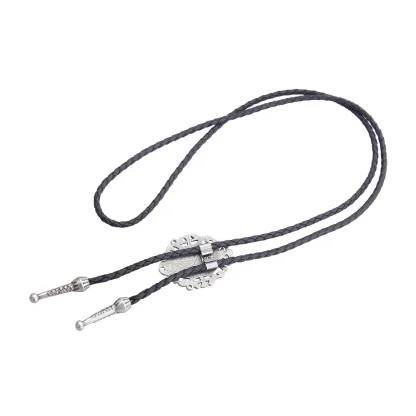 Formal Oval Green Bolo Tie - Image 5