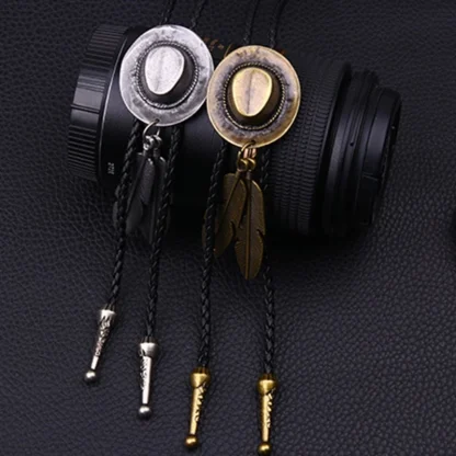 Cowboy Hat Shaped Bolo Tie - Image 3
