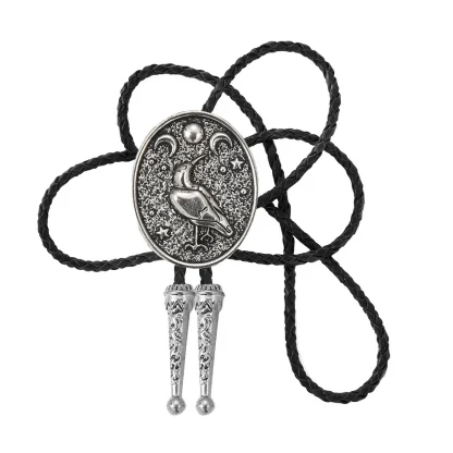 Retro Embossed Bolo Tie - Image 5