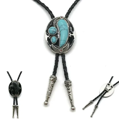 Creative Western Pendant Bolo Tie - Image 6